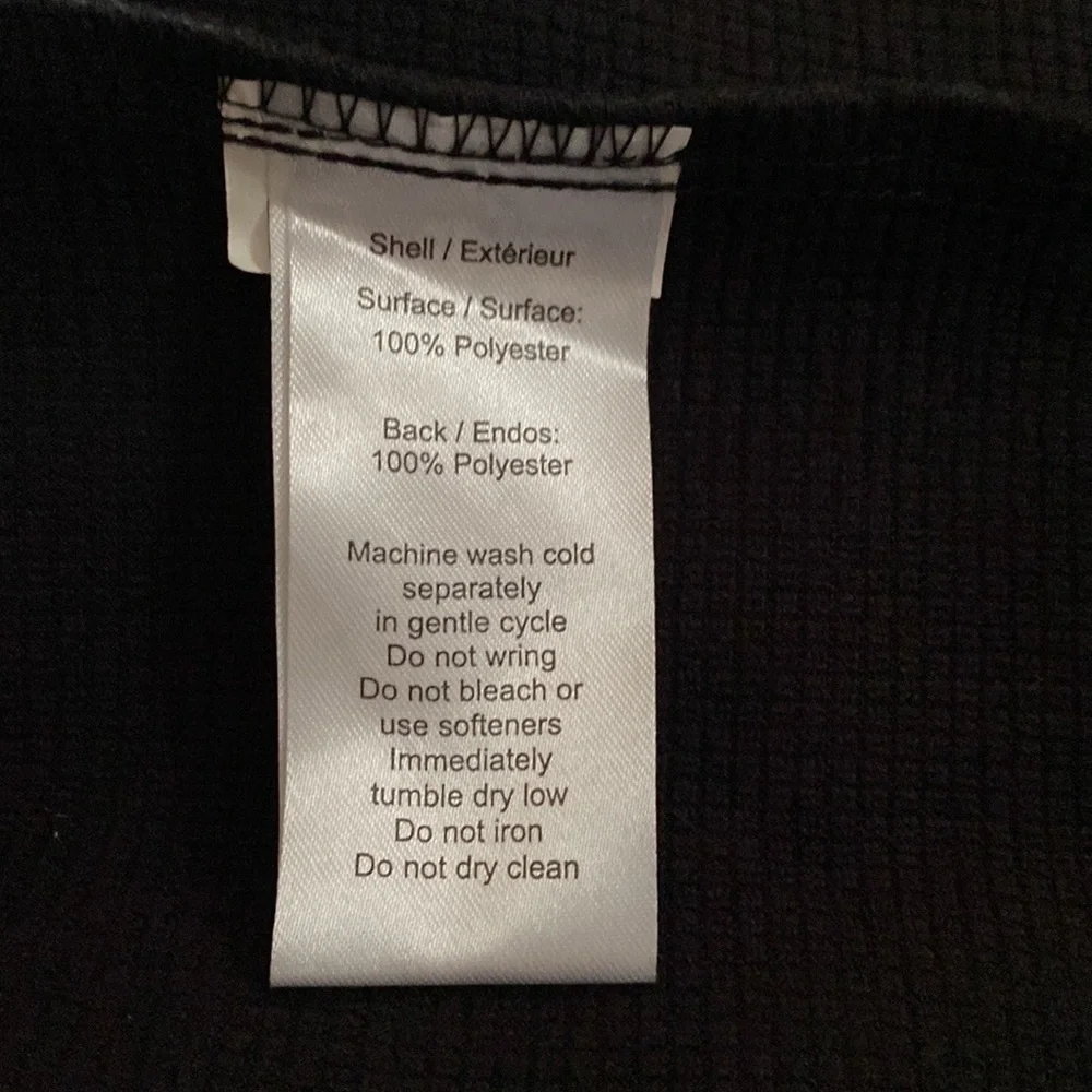 North End Black Jacket Waterproof All Weather Cadillac Collect Coat XL - Picture 8 of 14